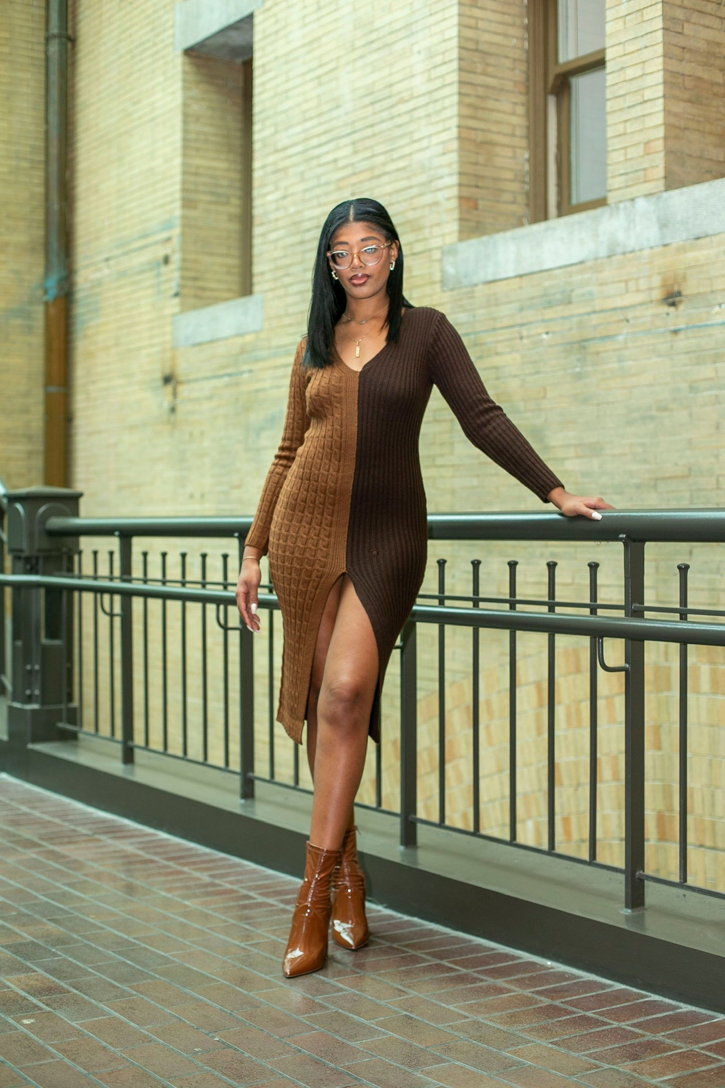 Cocoa Butter Kisses Knit Dress